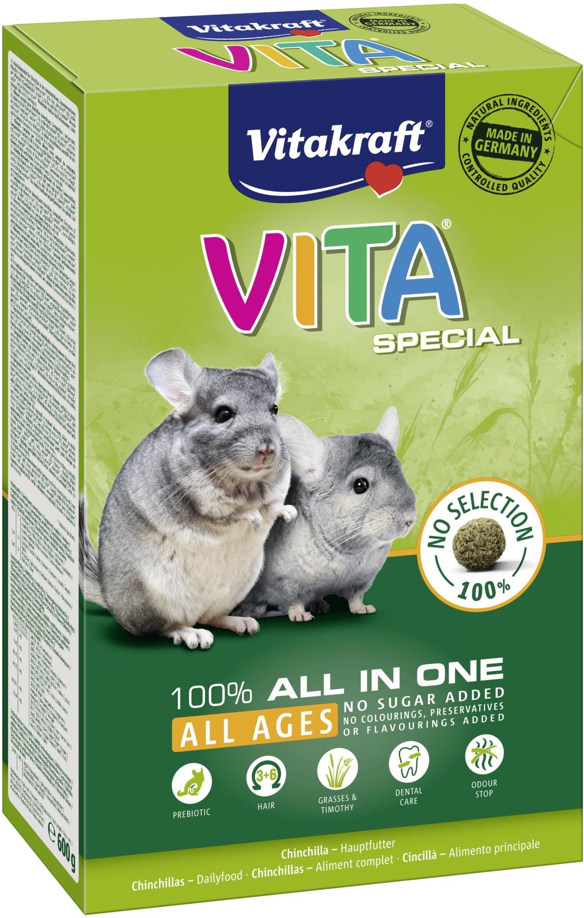 Vitakraft Vita Special All ages činčila 600 g