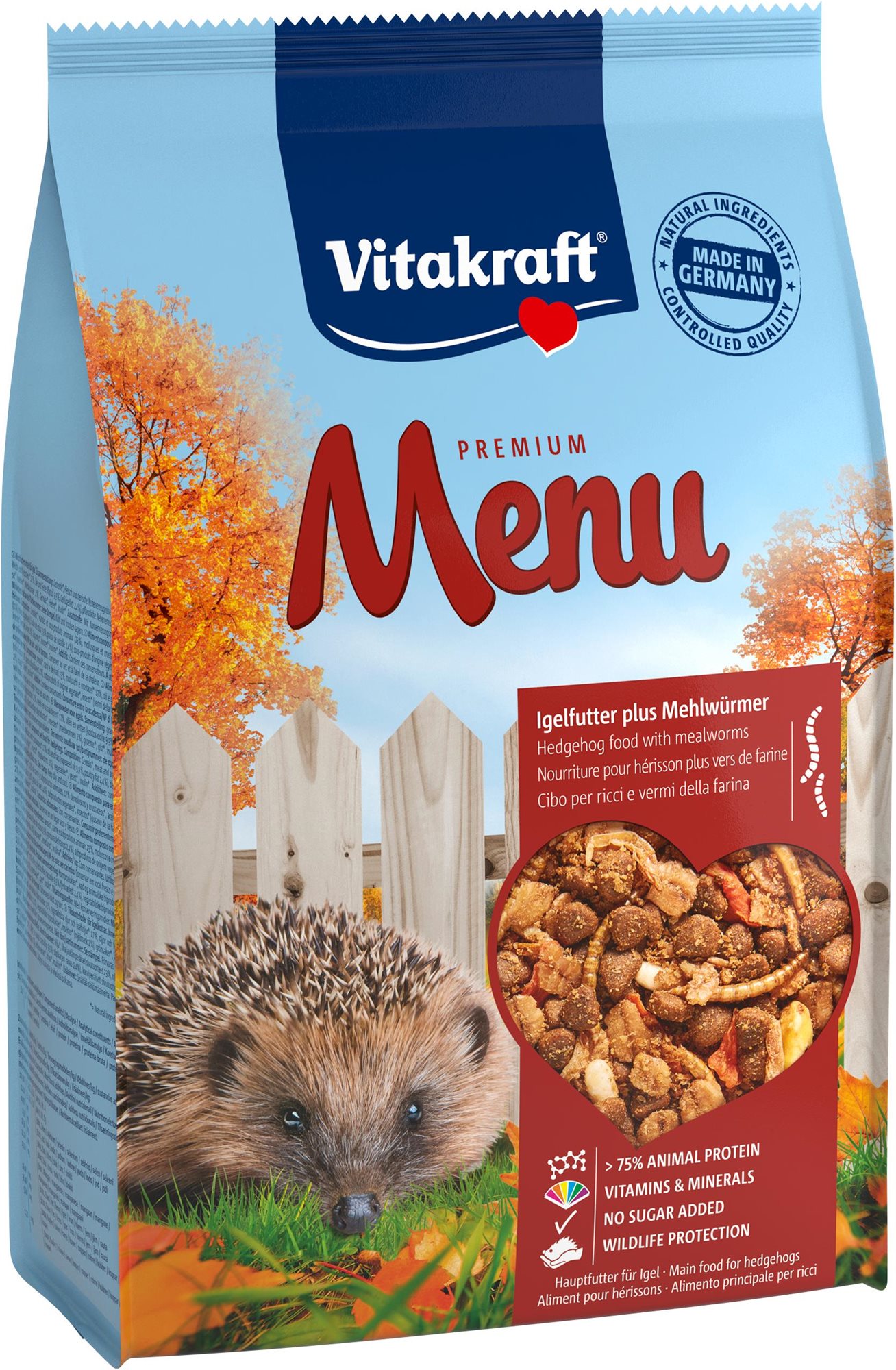 Vitakraft krmivo Menu pre ježkov suché 600 g