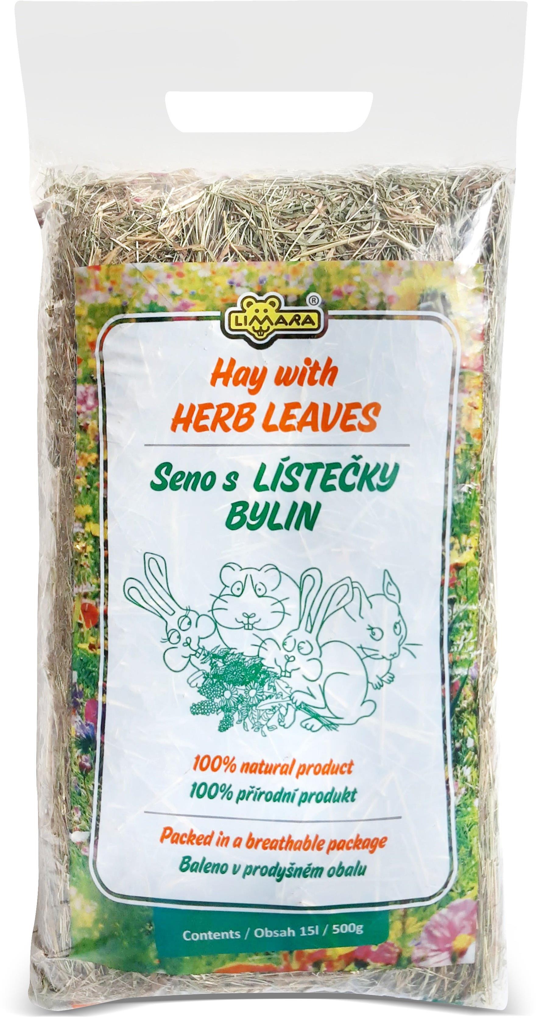 Limara Seno s lístočkami bylín 15 l