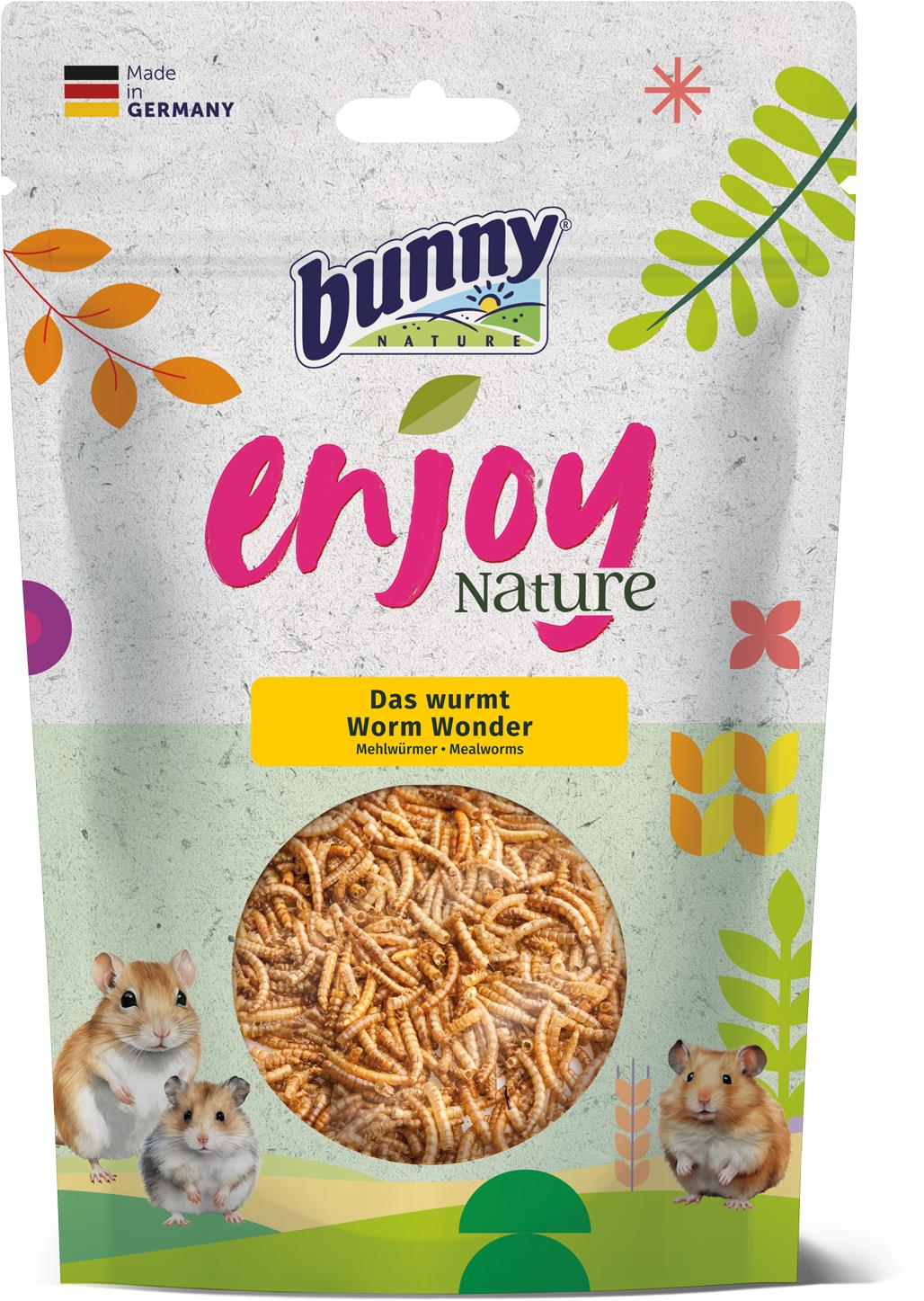 Bunny Nature Enjoy Múčne červy 60 g