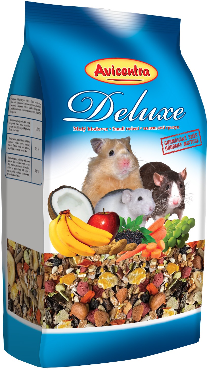 Avicentra Deluxe malý hlodavec 1 kg