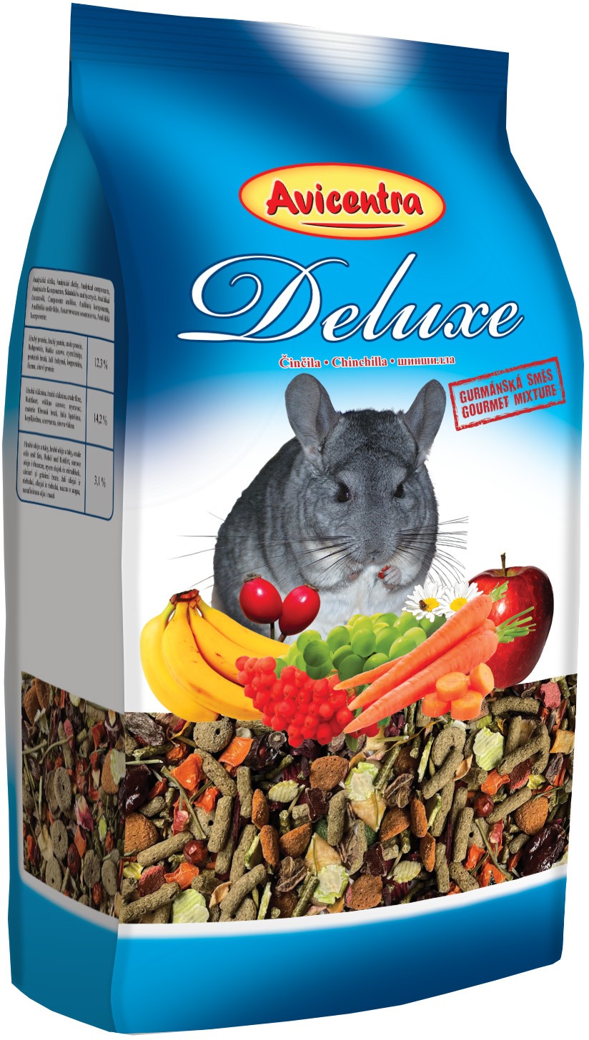 Avicentra Deluxe činčila 1 kg