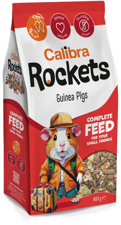 Calibra Rockets Guinea pigs 900 g