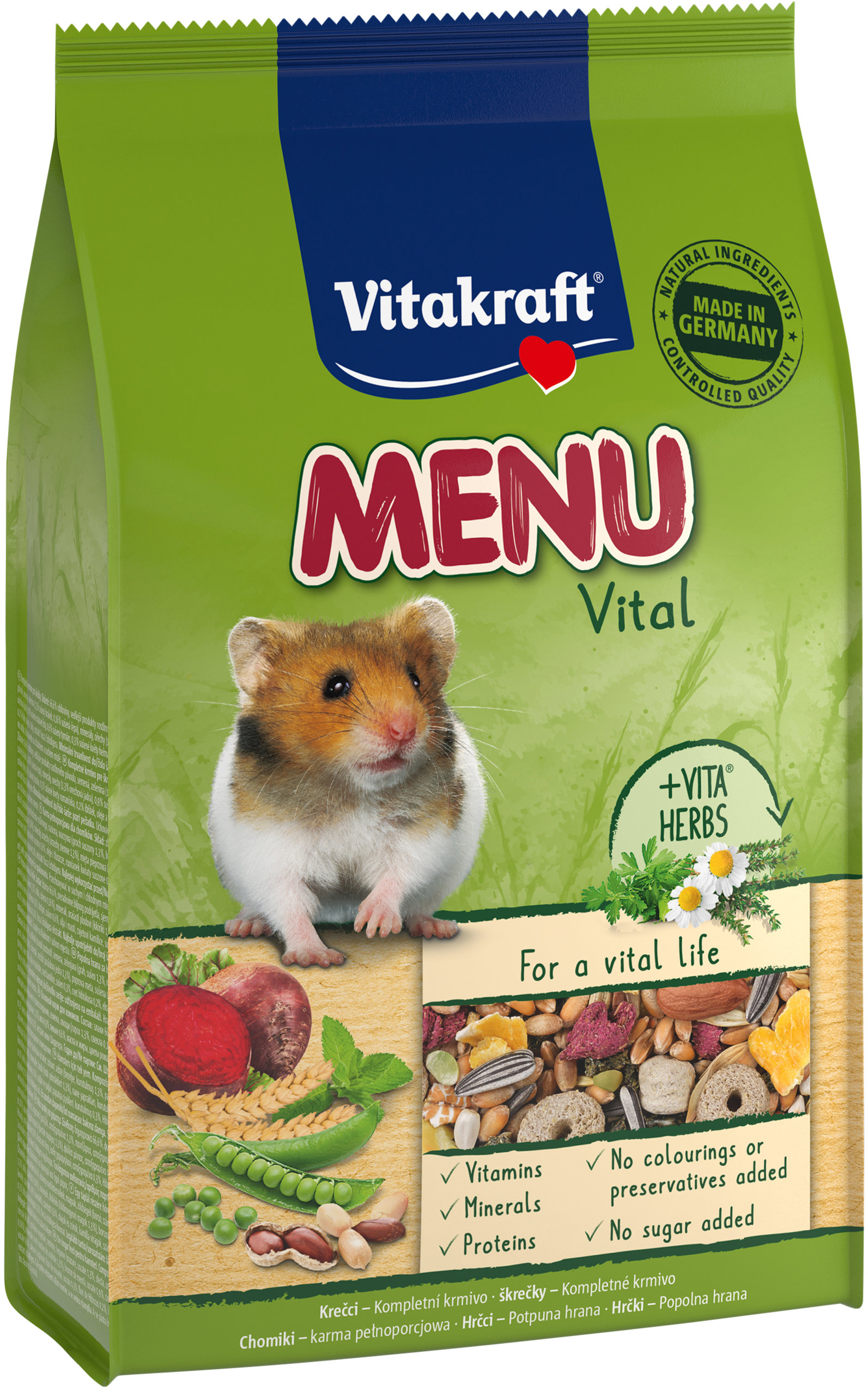 Vitakraft, krmivo Menu škrečok, 400 g