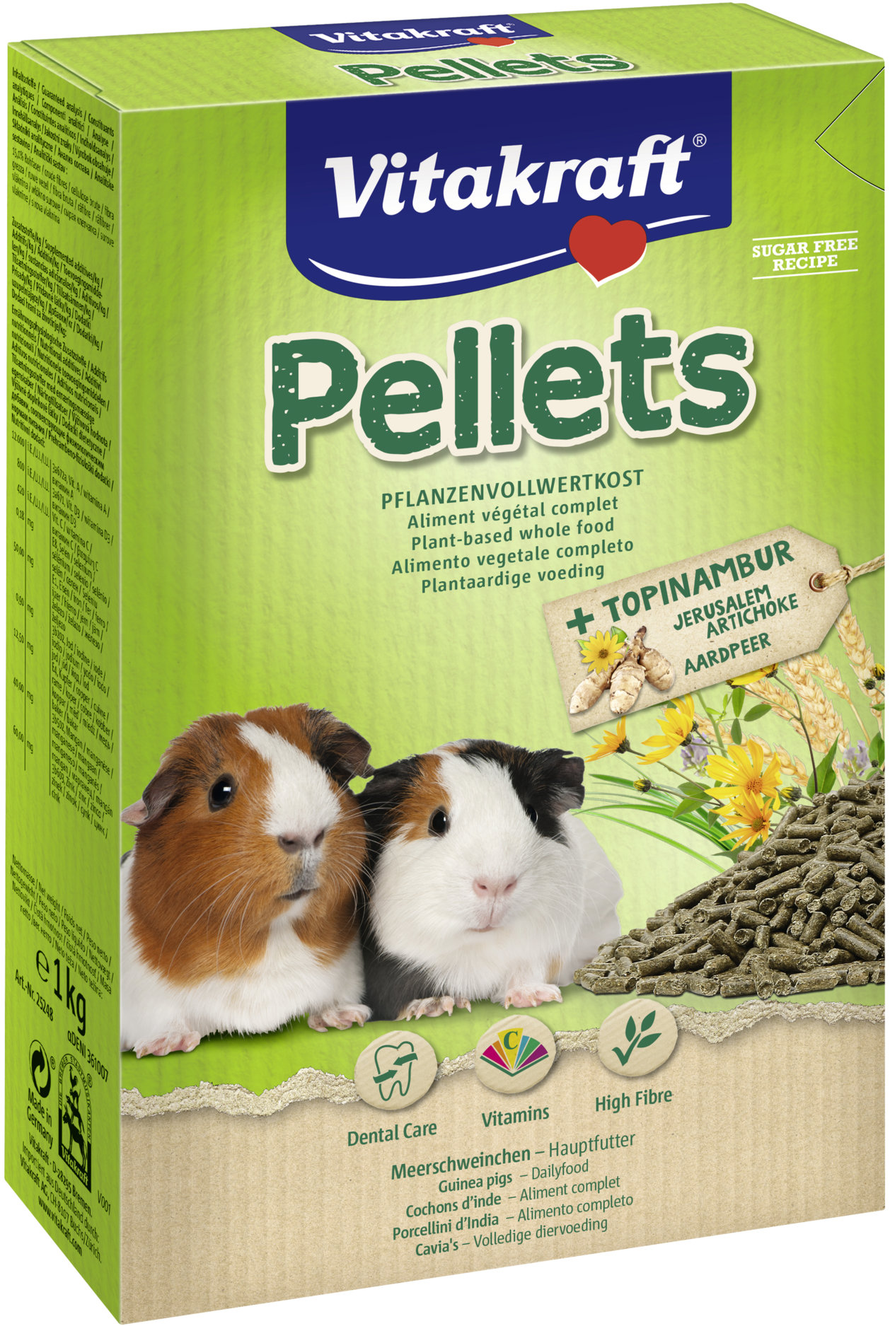 Vitakraft, krmivo Pellets morča, 1 kg