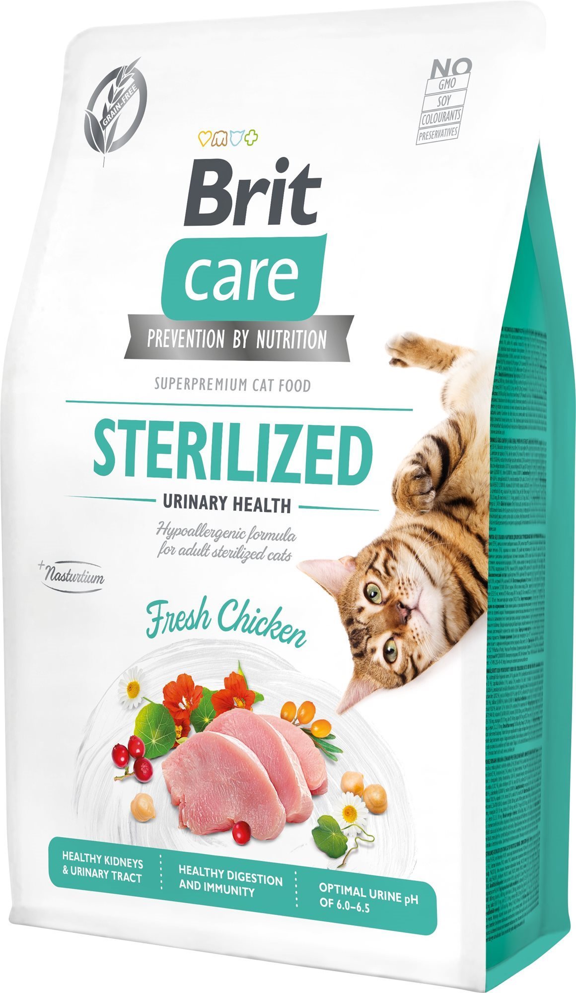 Brit Care Cat Grain-Free Sterilized Urinary Health, 2 kg