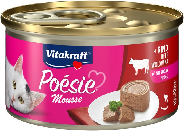 Vitakraft Cat mokré krmivo Poésie Mousse hovädzie 85 g