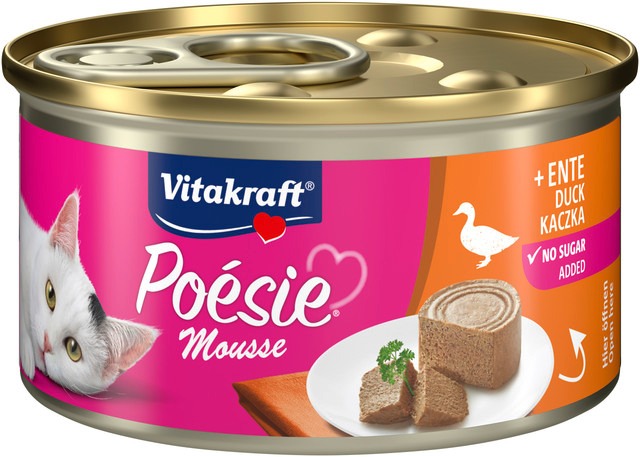 Vitakraft Cat mokré krmivo Poésie Mousse kačica 85 g