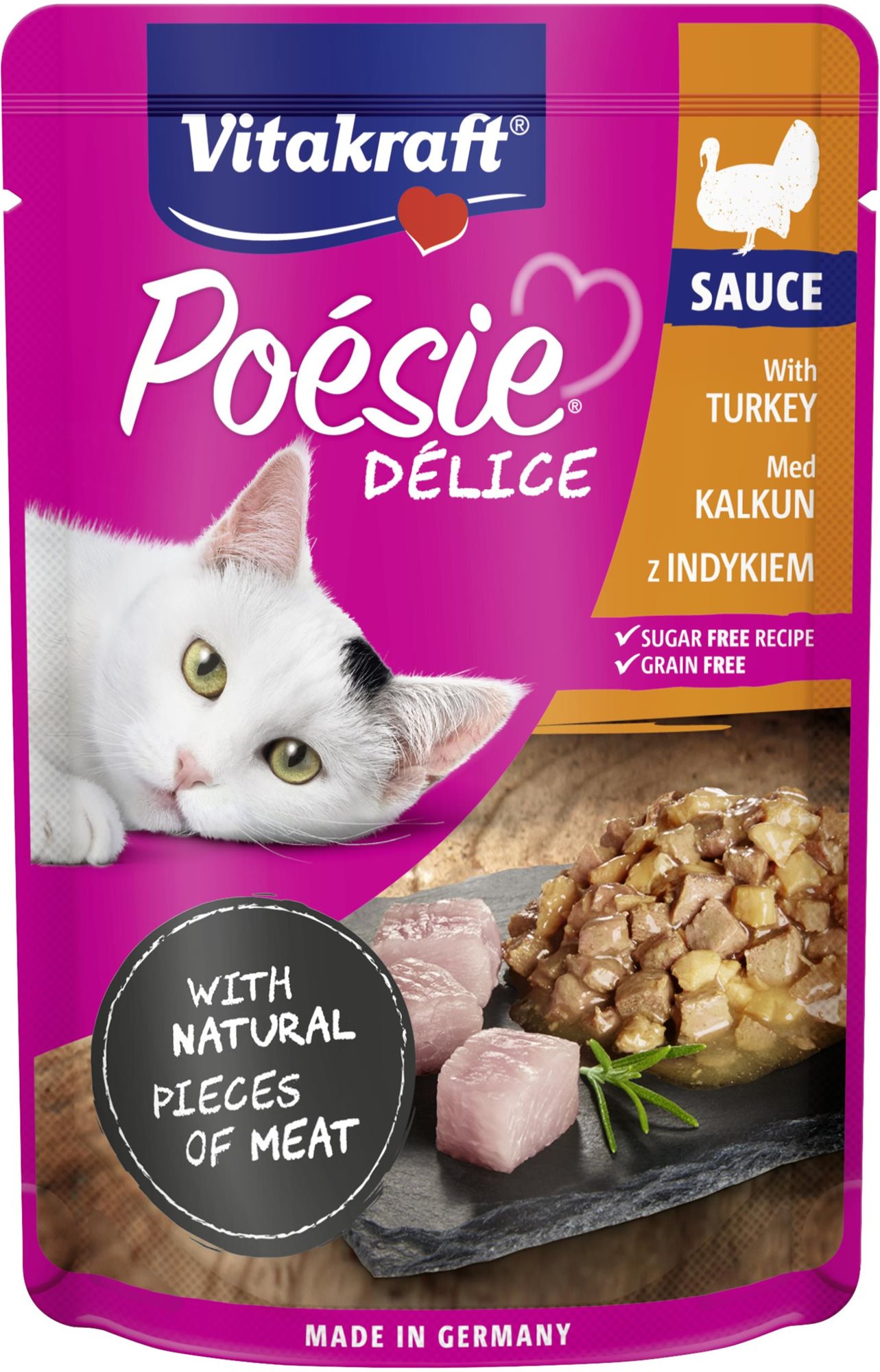 Vitakraft Cat mokré krmivo Poésie Délice morčacie 85 g