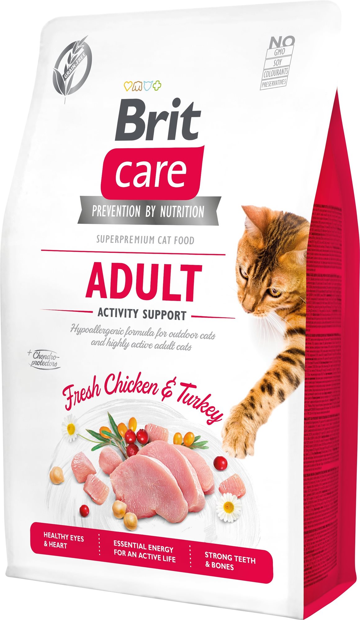 Brit Care Cat Grain-Free Adult Activity Support, 2 kg