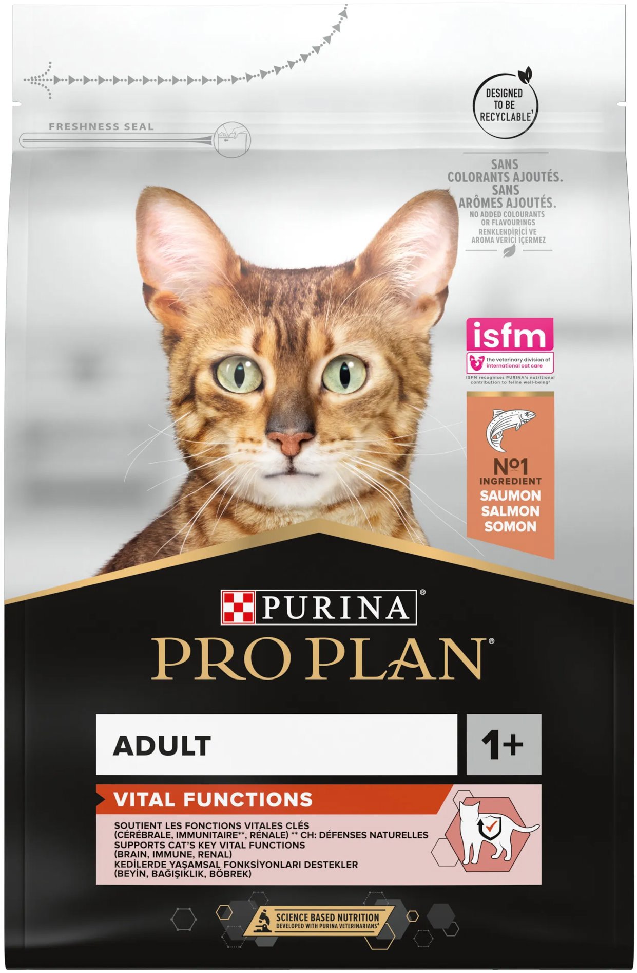 Pro Plan Adult Vital Functions granuly pre mačky losos 3 kg
