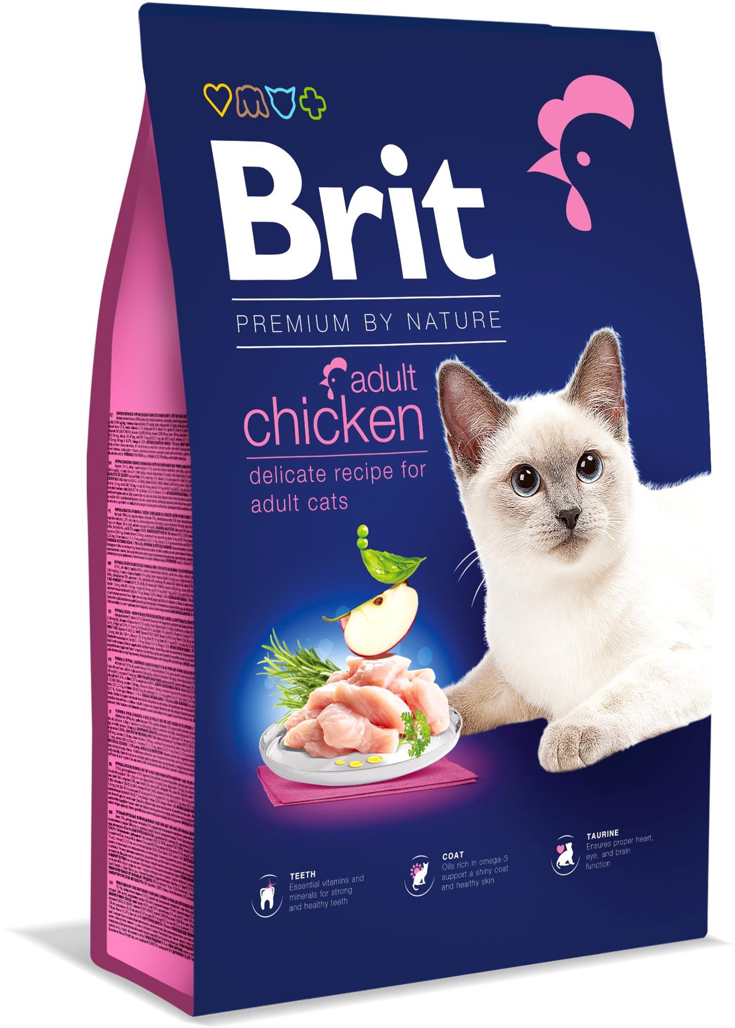 Brit Premium by Nature Cat Adult Chicken 8 kg