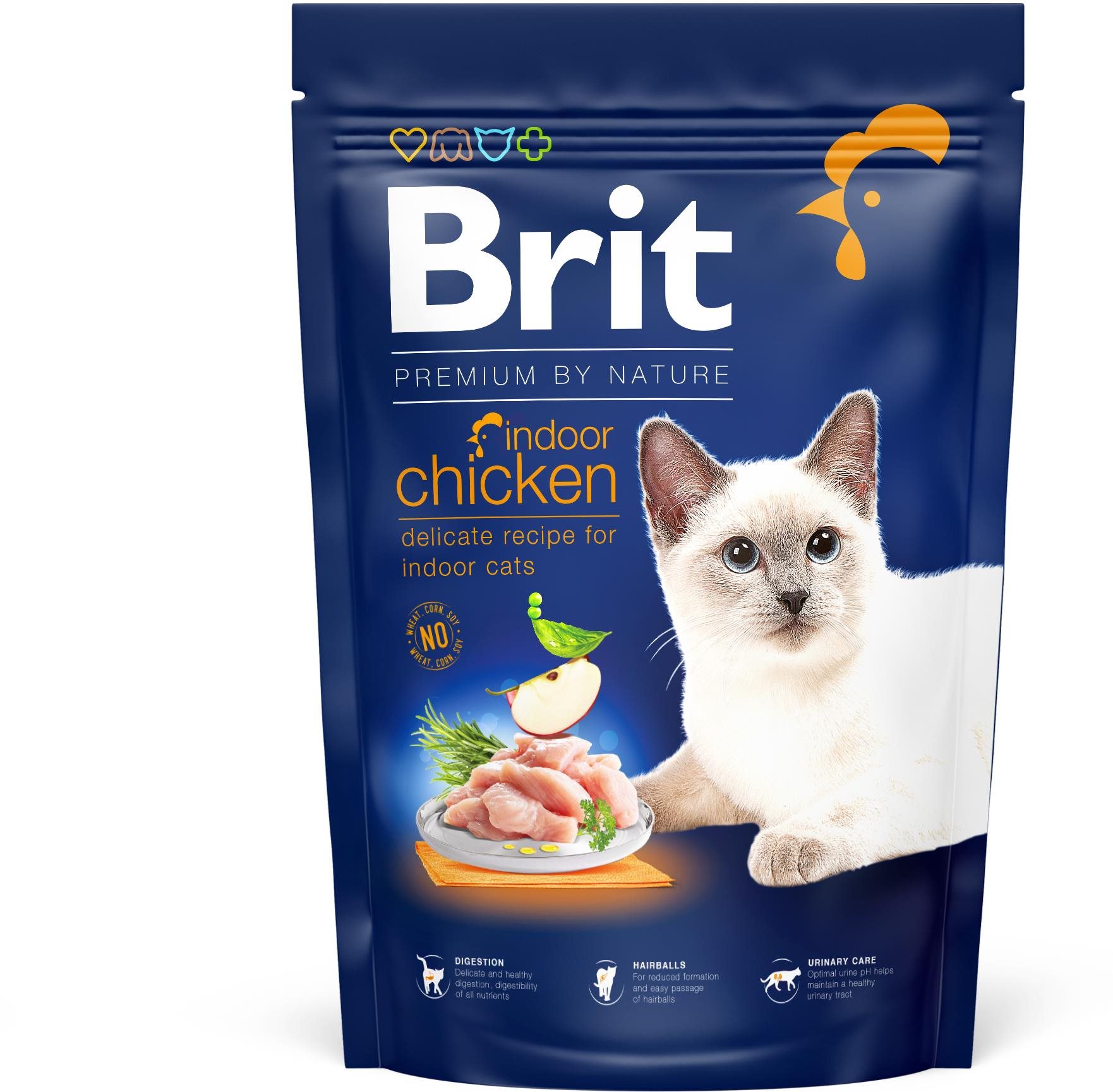 Brit Premium by Nature Cat Indoor Chicken 1,5 kg