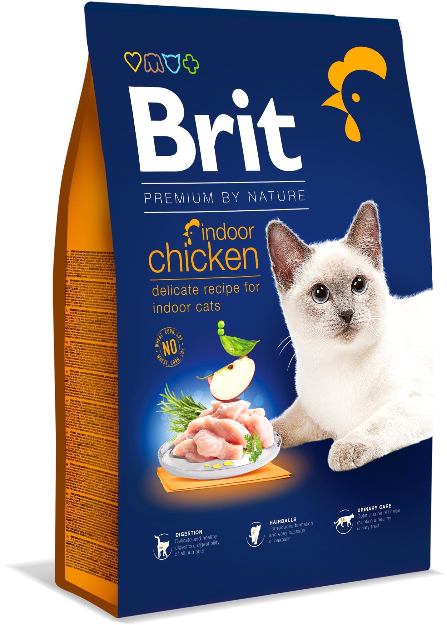 Brit Premium by Nature Cat Indoor Chicken 8 kg