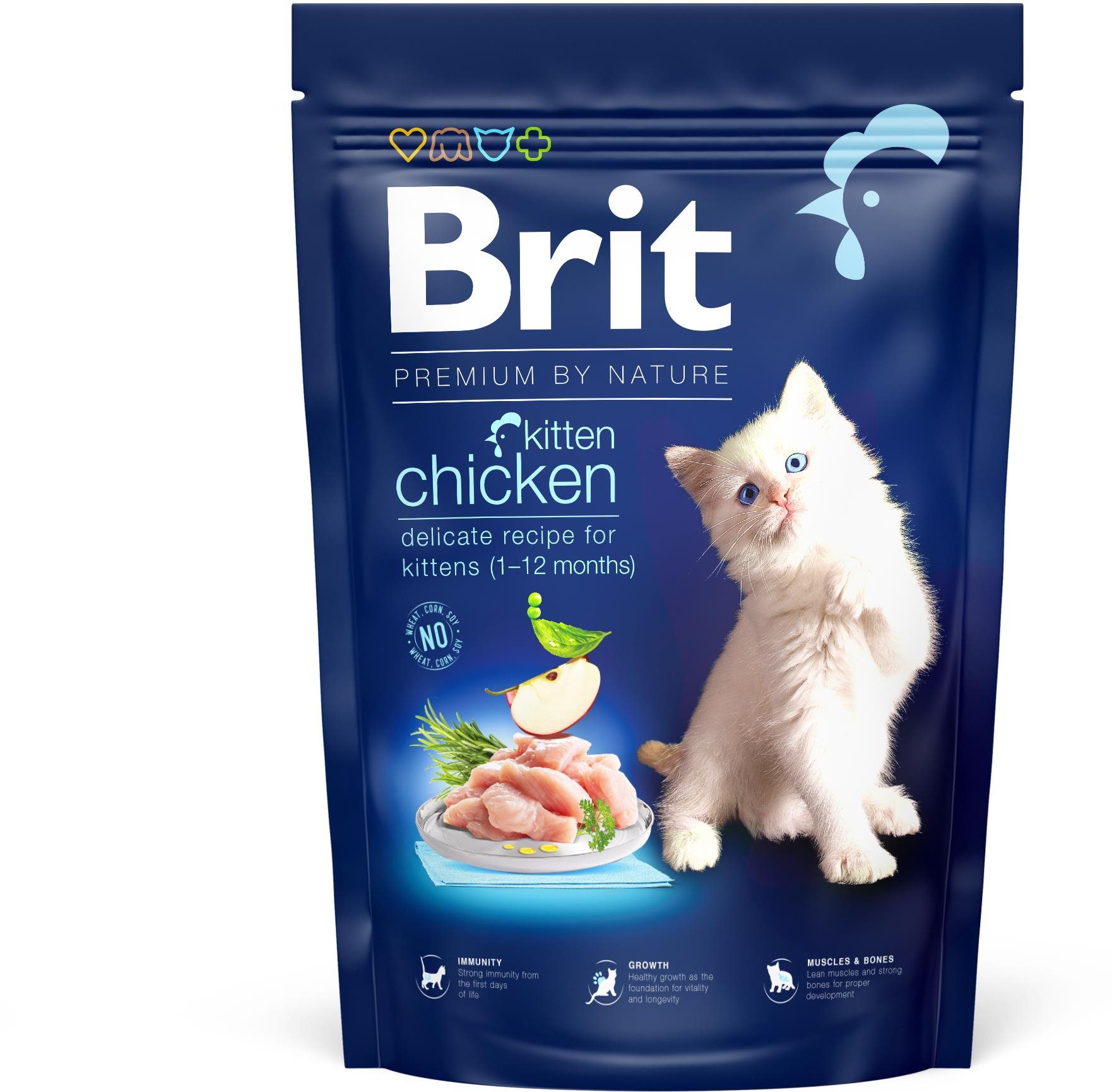 Brit Premium by Nature Cat Kitten Chicken 1,5 kg