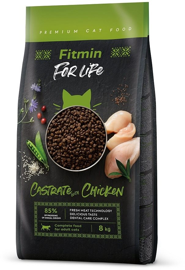 Fitmin For Life Cat Castrate Chicken 8 kg