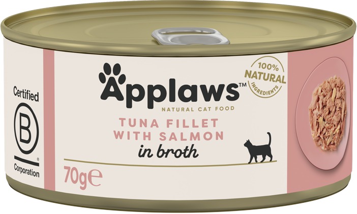 Applaws konzerva Cat Tuniak s lososom 70 g