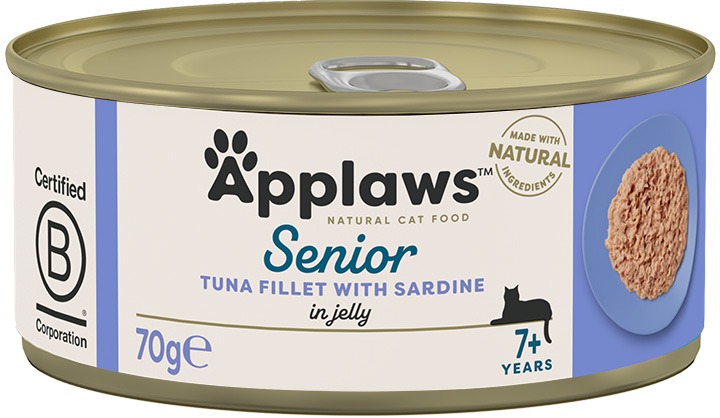 Applaws konzerva Senior Tuniak a sardinka 70 g
