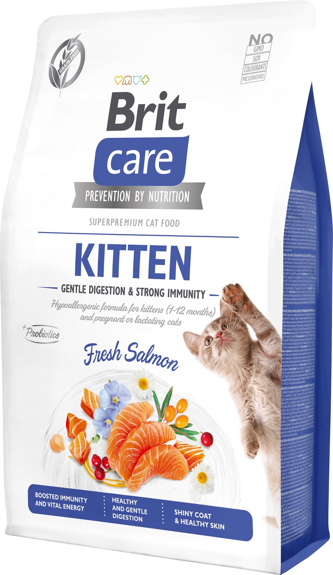 Brit Care Cat Grain-Free Kitten Gentle Digestion & Strong Immunity 2 kg