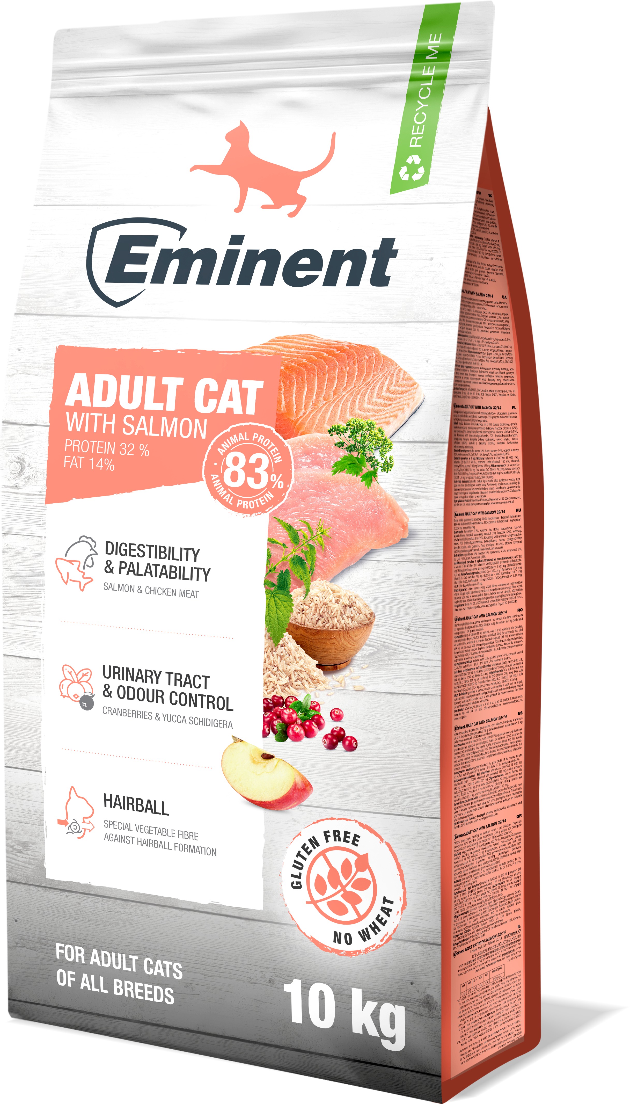 Eminent Adult Cat – Salmon High Premium 10 kg