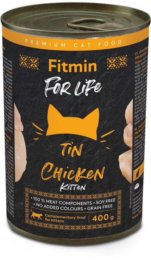 Fitmin for Life Kuracia konzerva pre mačiatka 400 g