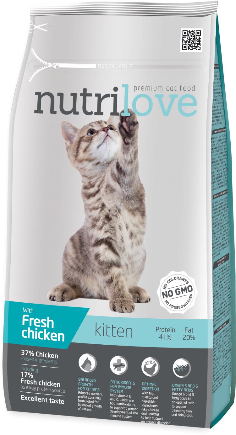 Nutrilove KITTEN 8 kg