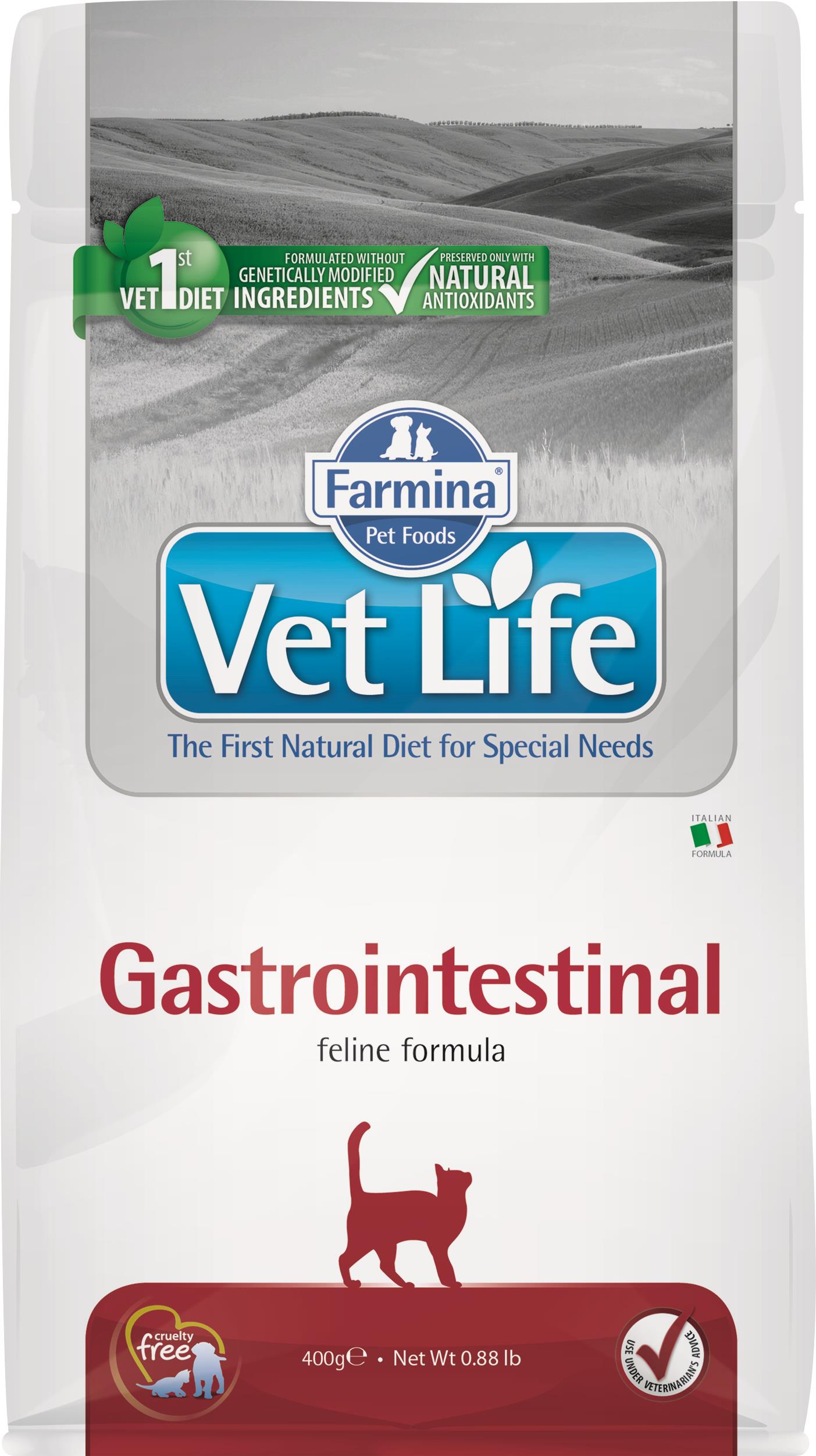 Vet Life Natural CAT Gastro-Intestinal 400 g