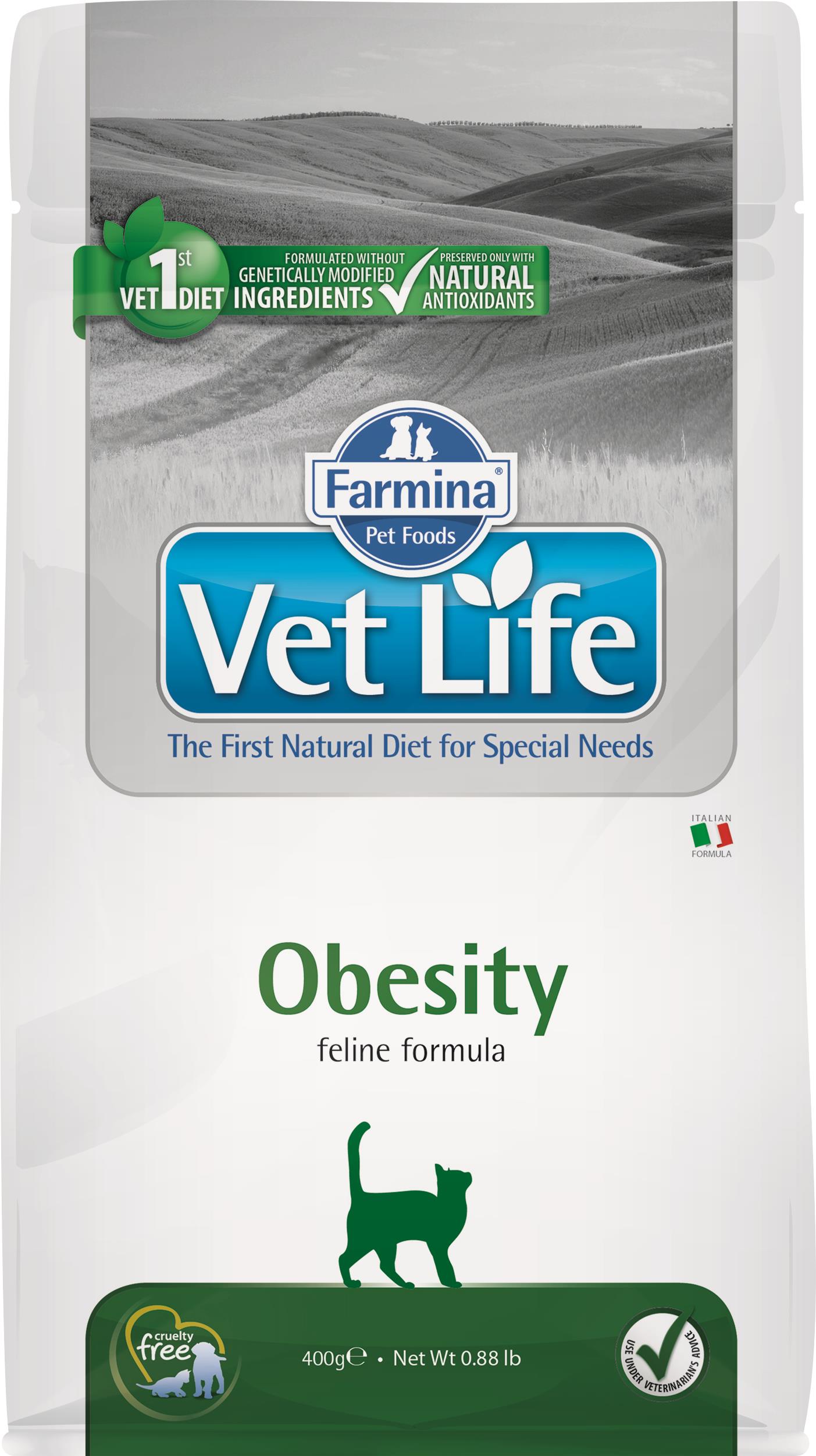 Vet Life Natural CAT Obesity 400 g