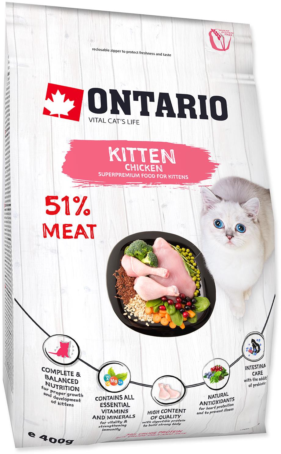 Ontario Kitten Chicken 0,4 kg