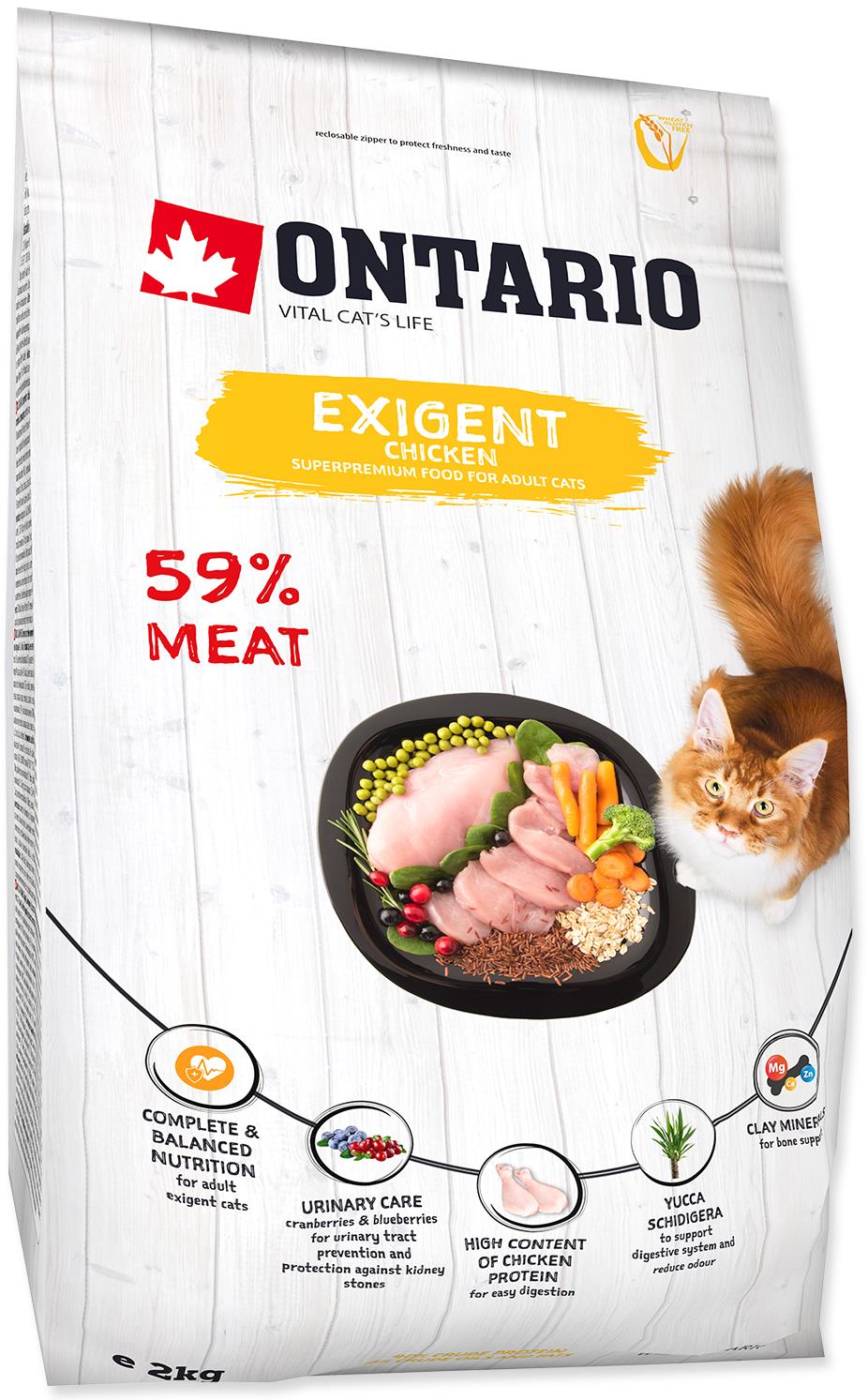 Ontario Cat Exi gent 2 kg