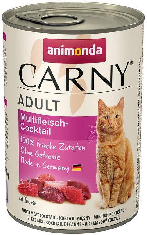 Animonda konzerva pre mačky Carny Adult mäsový koktail 400 g