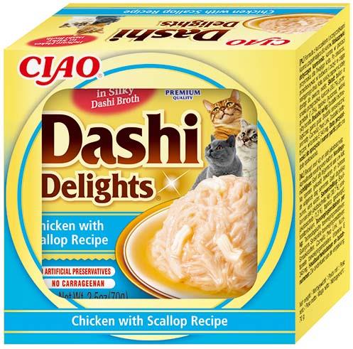 Ciao Dashi Delights kura s hrebenatkou 70 g