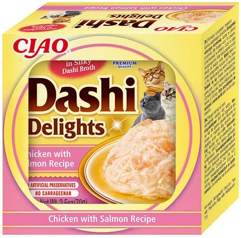 Ciao Dashi Delights kura s lososom 70 g
