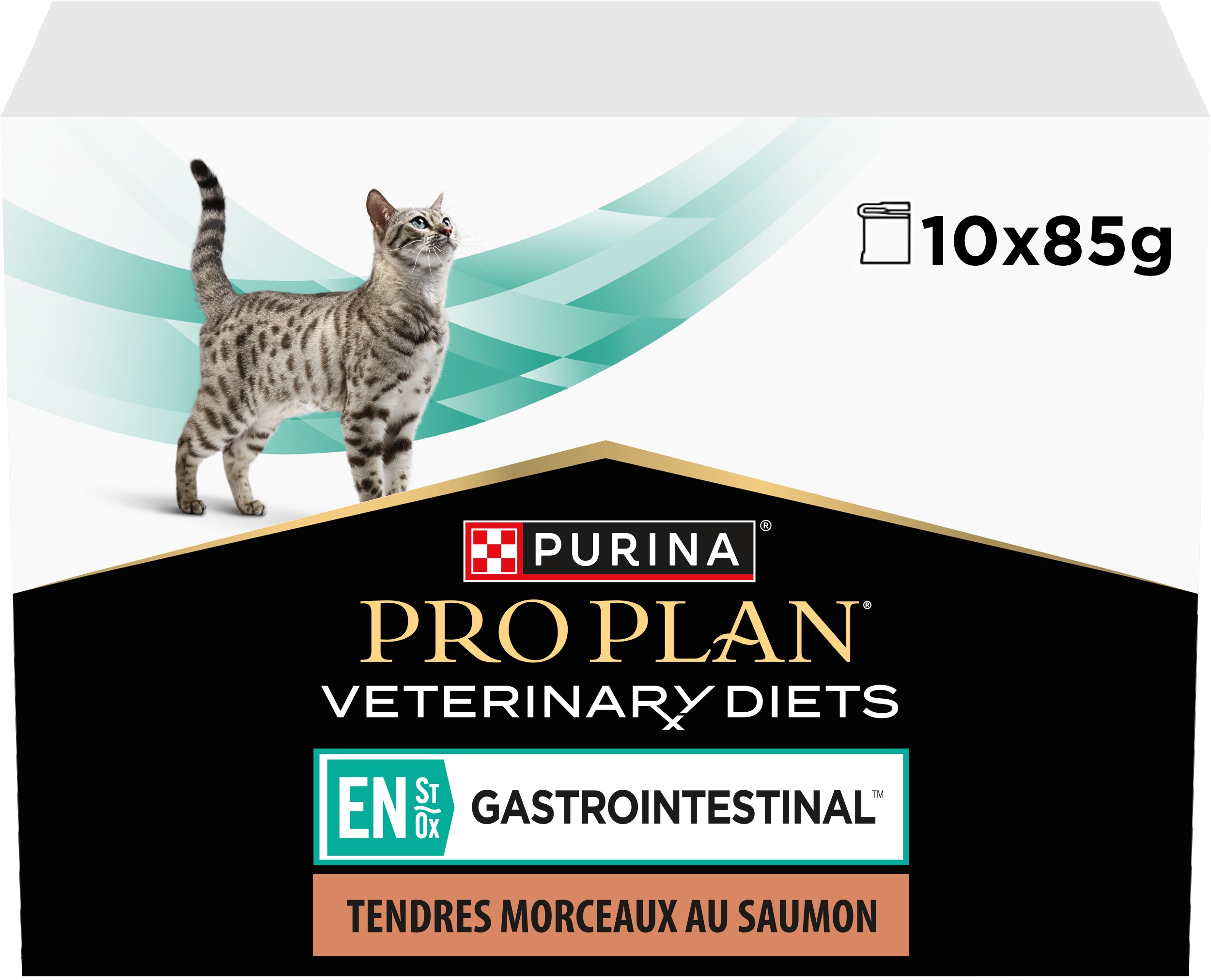 Pro Plan Veterinary Diets Feline EN Salmon 10 × 85 g