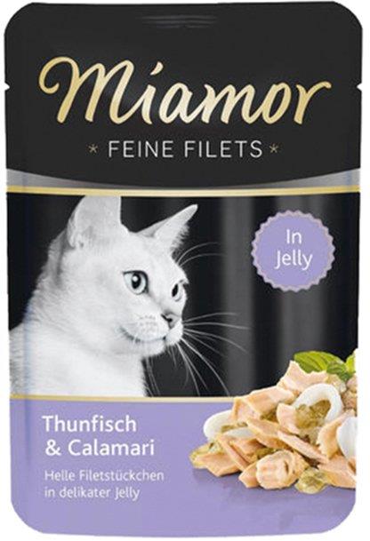Miamor Fine Filets tuniak + kalmáre kapsička 100 g
