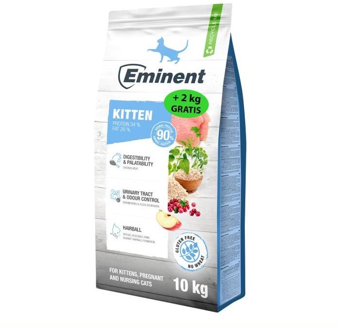 Eminent Kitten High Premium 10 kg + 2 kg