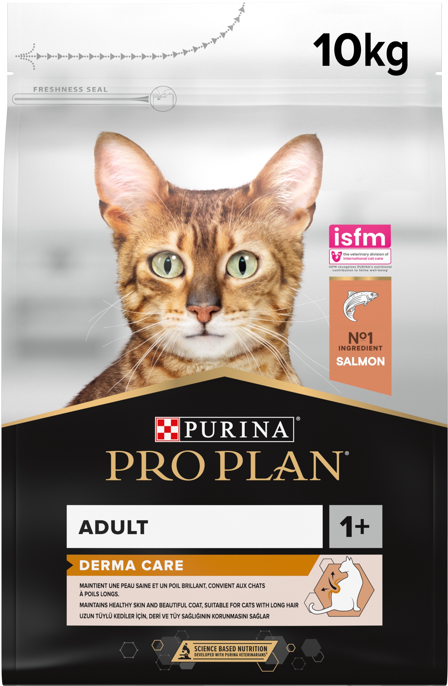 PRO PLAN Adult Derma Care granuly pre mačky losos 10 kg