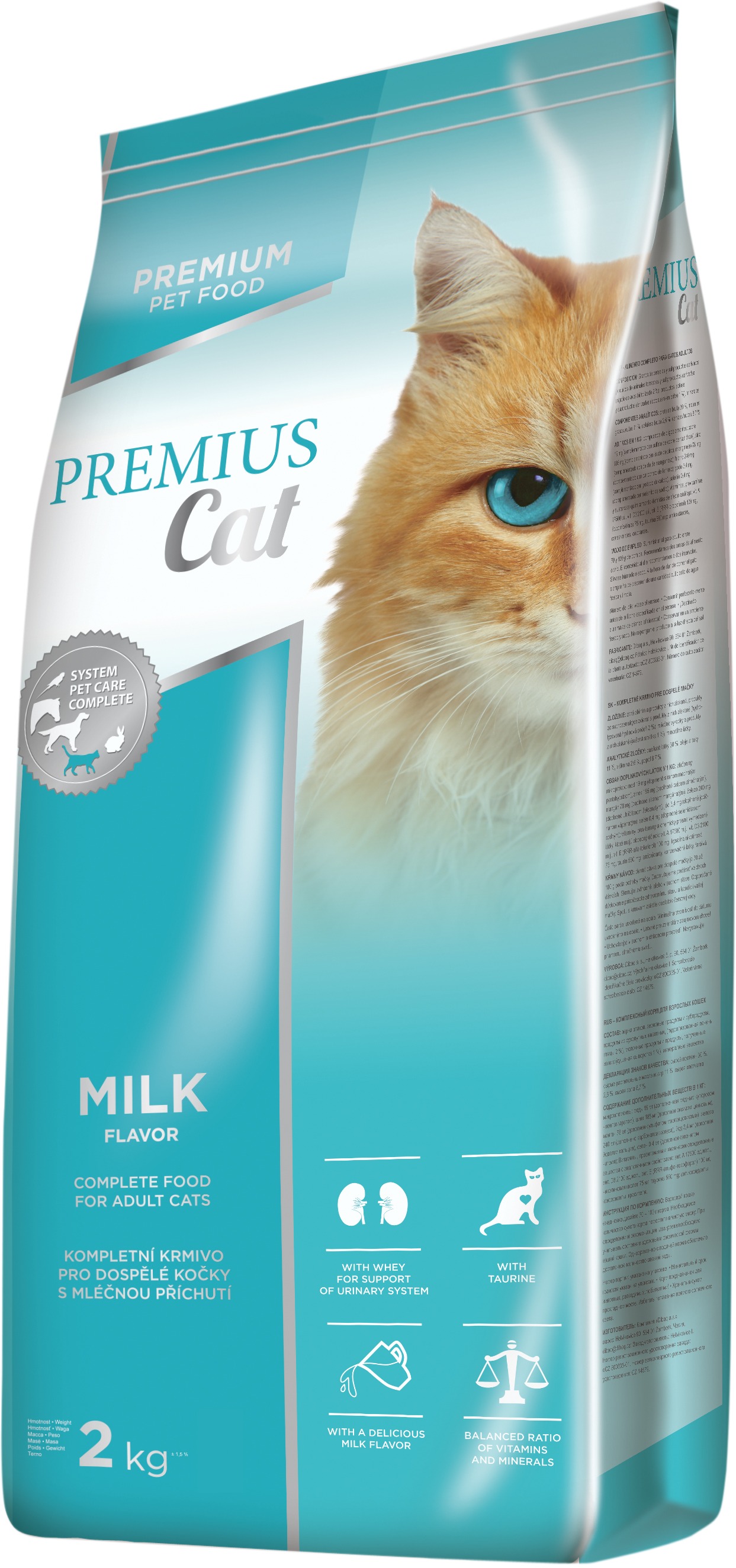 Premius granule pre mačky Milk 2 kg