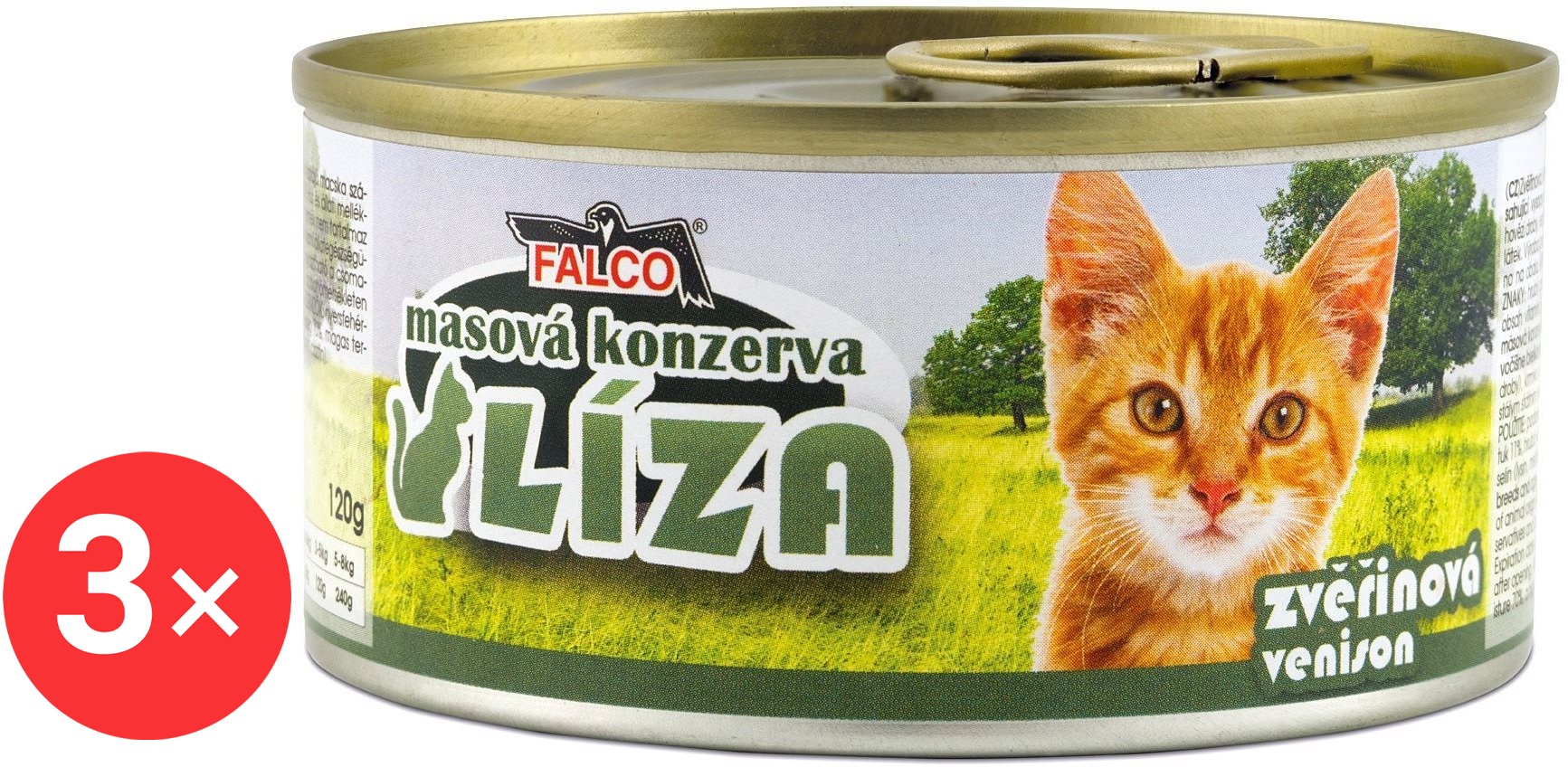 Sokol Falco LÍZA zverinová 3× 120 g