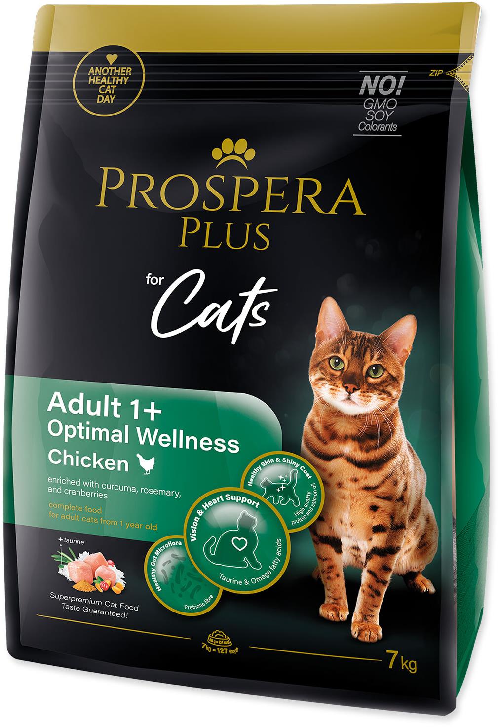 Krmivo Prospera Plus Adult 1+ Chicken Optimal Wellness 7 kg