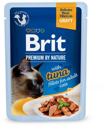 Brit Premium by Nature Cat Delicate Fillets in Gravy with Tuna 85 g