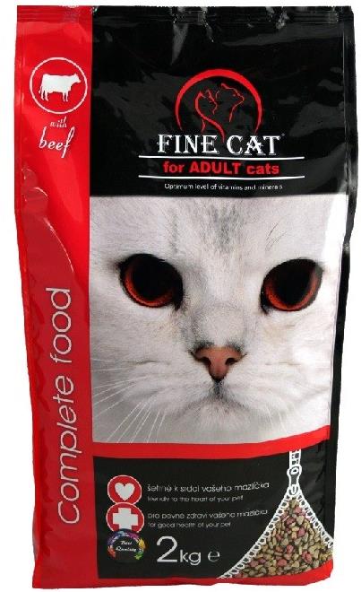 Fine Cat Adult s hovädzím 2 kg