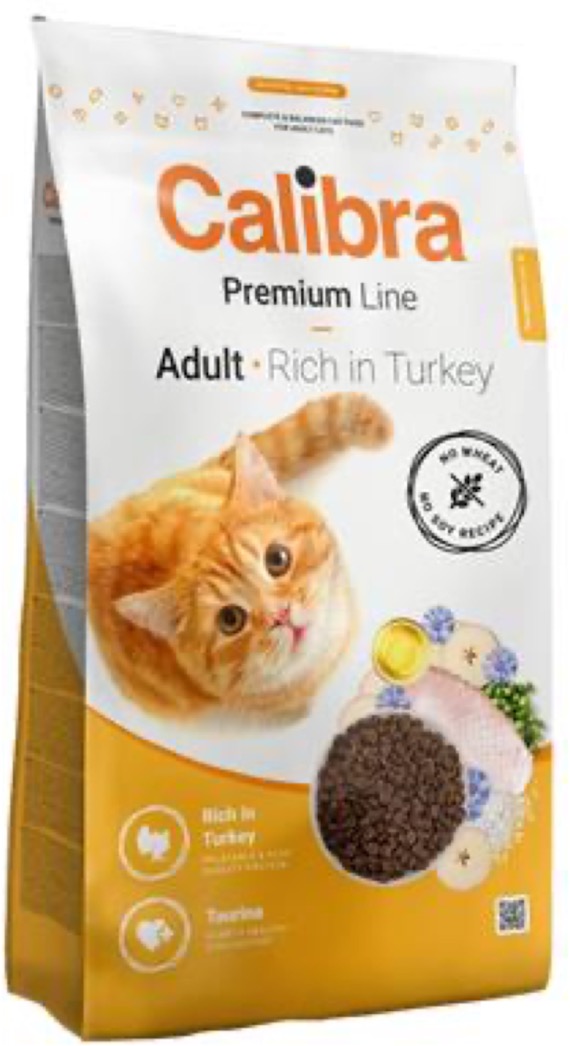 Calibra Cat Premium Line Adult Rich in Turkey 2 kg