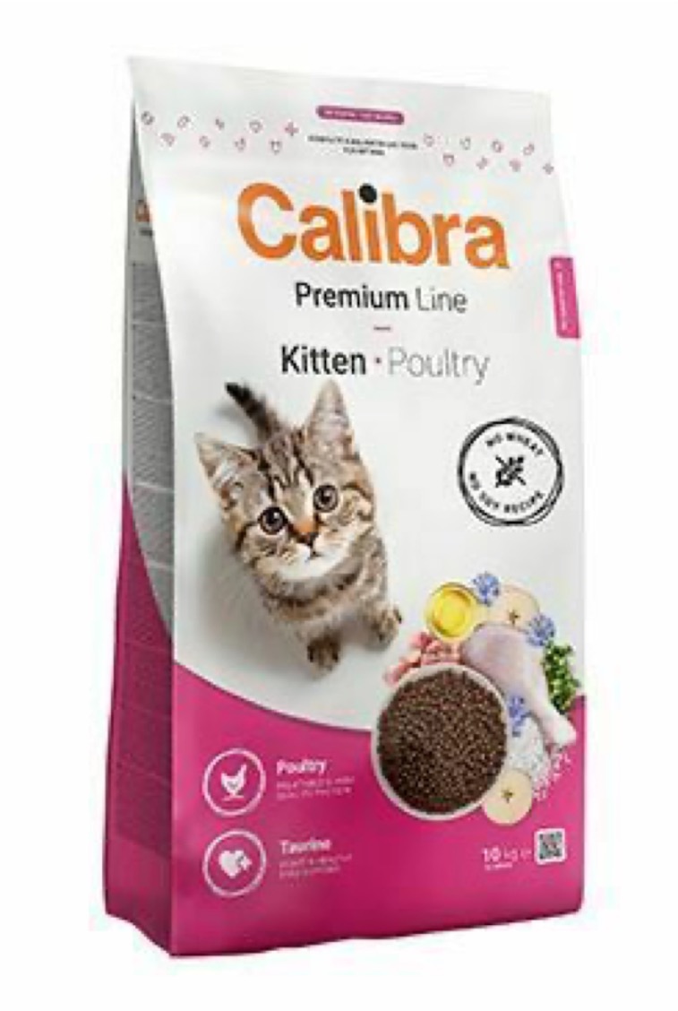 Calibra Cat Premium Line Kitten Poultry 10 kg