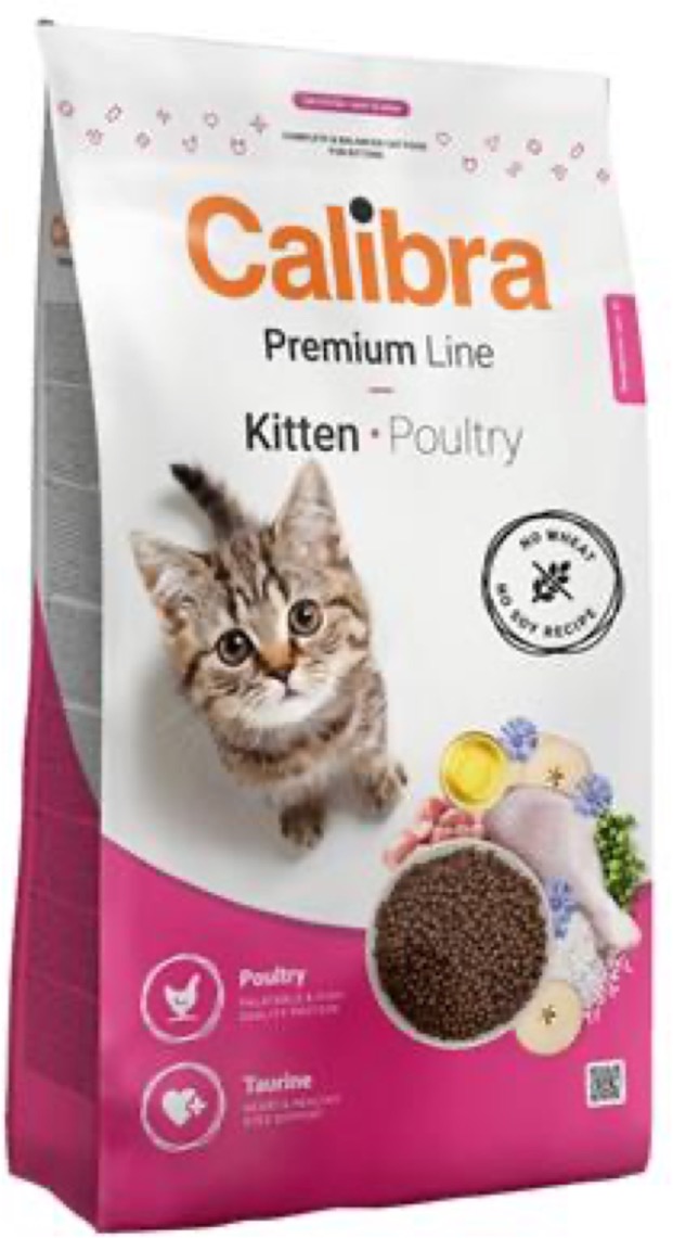 Calibra Cat Premium Line Kitten Poultry 2 kg