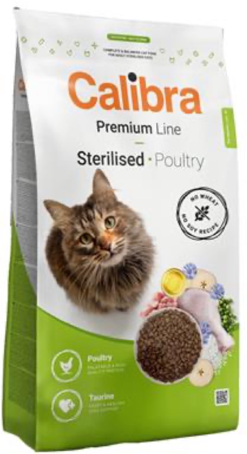 Calibra Cat Premium Line Sterilised Poultry 2 kg