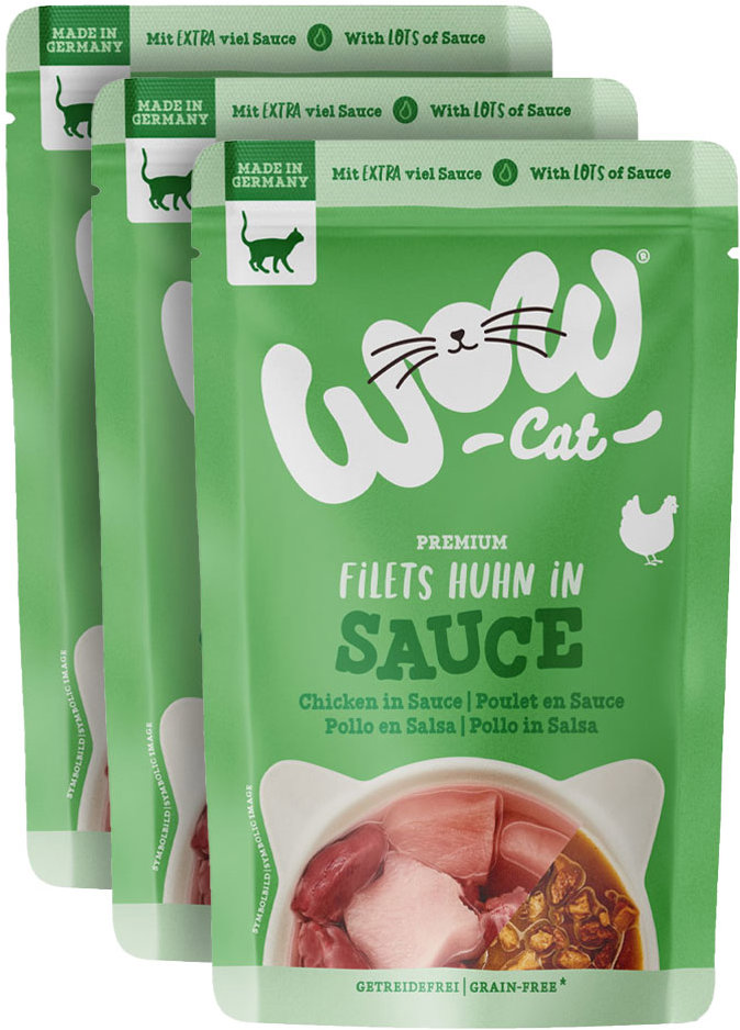 WOW Sauce Kuřecí Adult 3 × 85 g