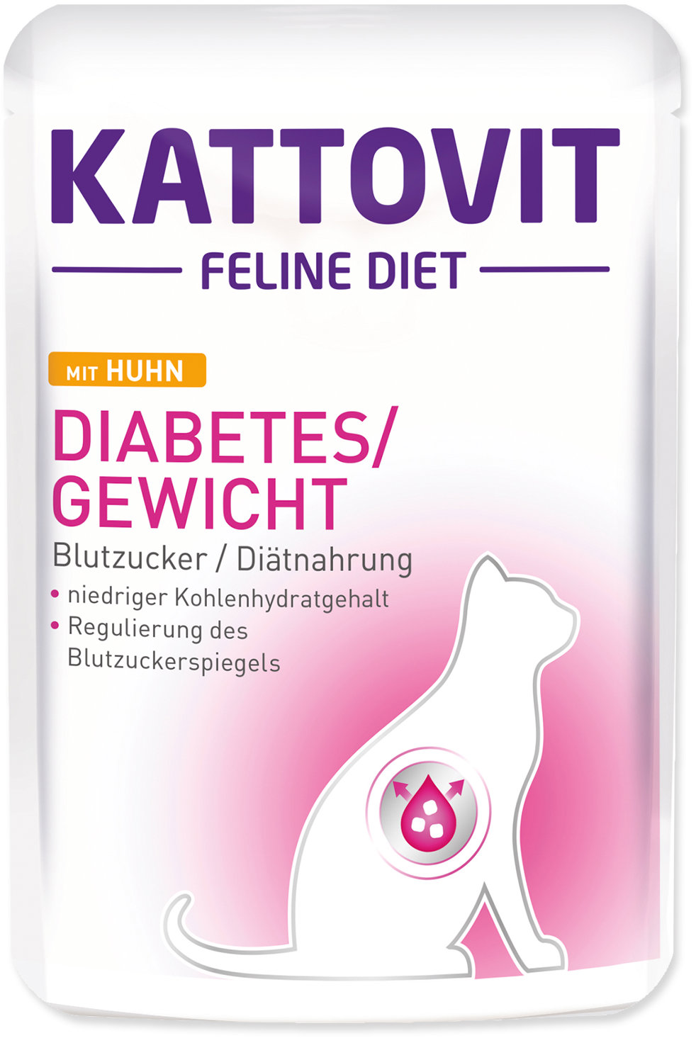 Kattovit Diabetes/Gewicht kura 85 g