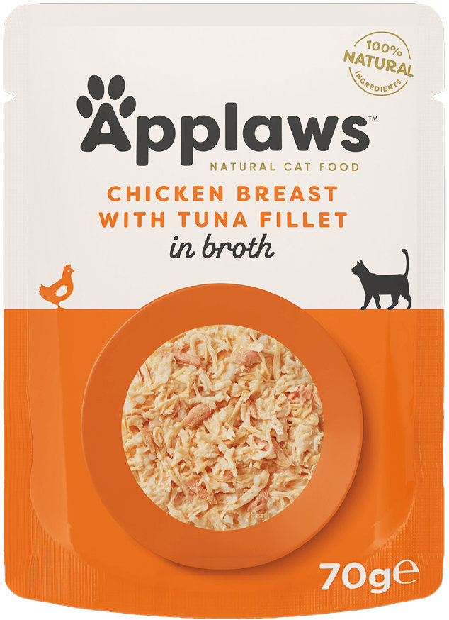 Applaws kapsička Cat Kuracie prsia s tuniakom 70 g