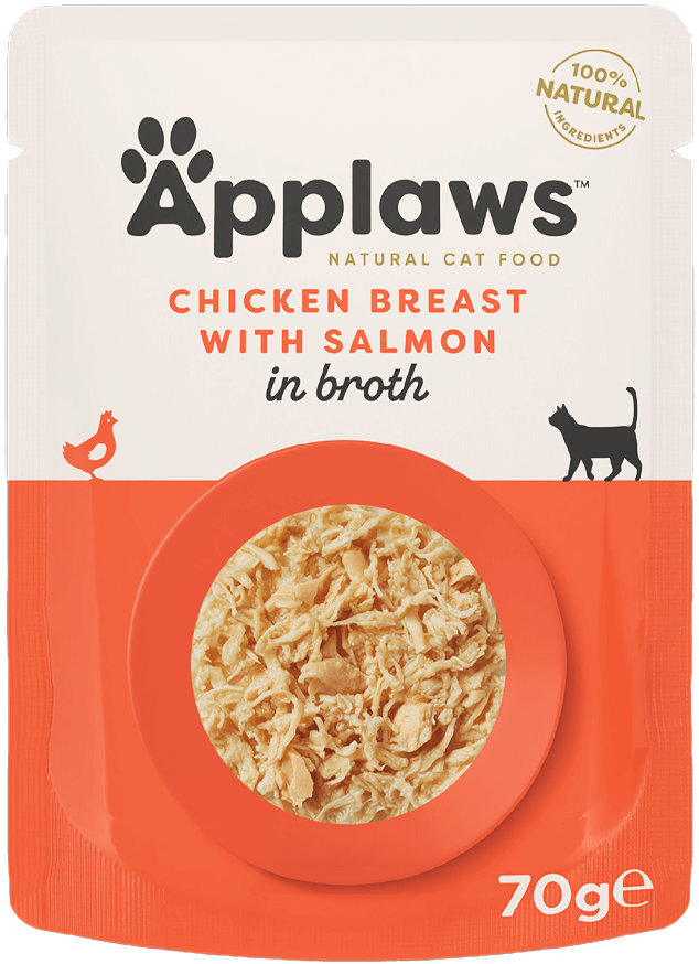 Applaws kapsička Cat Kuracie prsia s lososom 70 g